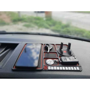 Araç İçi Kaydırmaz Torpido Organizeri & Sihirli Torpido Kaydırmaz Ped - Numaramatik Özellikli